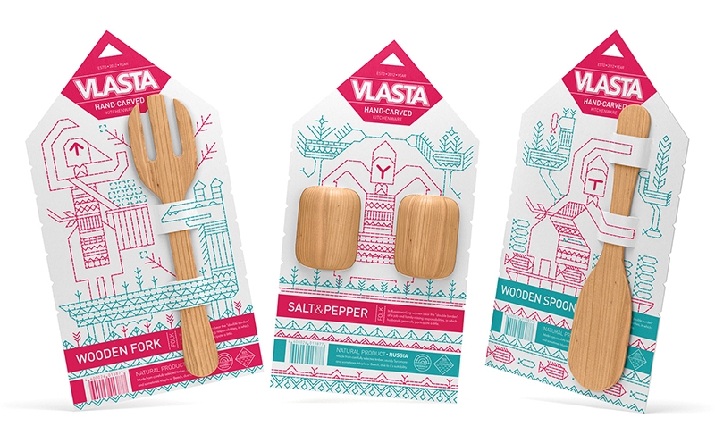 俄羅斯木質(zhì)廚具插畫包裝設計,杭州木質(zhì)廚具包裝設計,日用品包裝設計,創(chuàng)意廚具包裝設計,杭州包裝設計公司