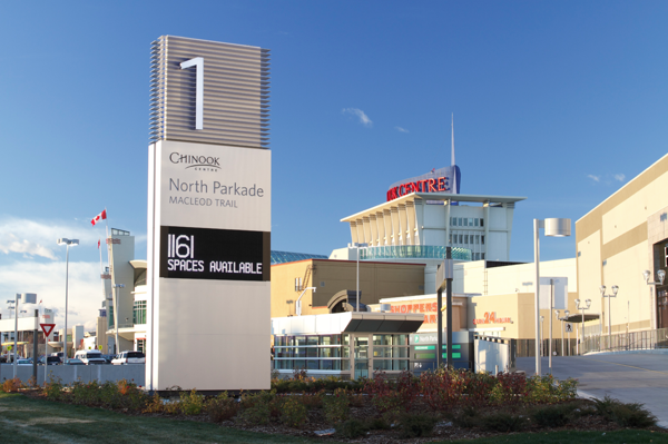 Chinook購(gòu)物中心導(dǎo)視系統(tǒng)設(shè)計(jì)