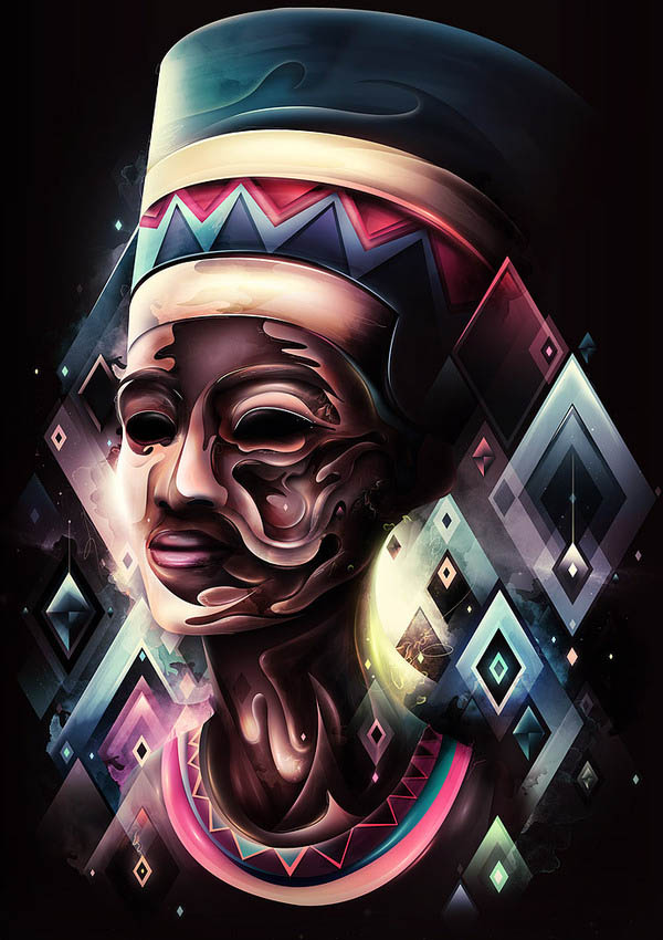 荷蘭Rik Oostenbroek超酷炫的數(shù)字視覺設(shè)計作品