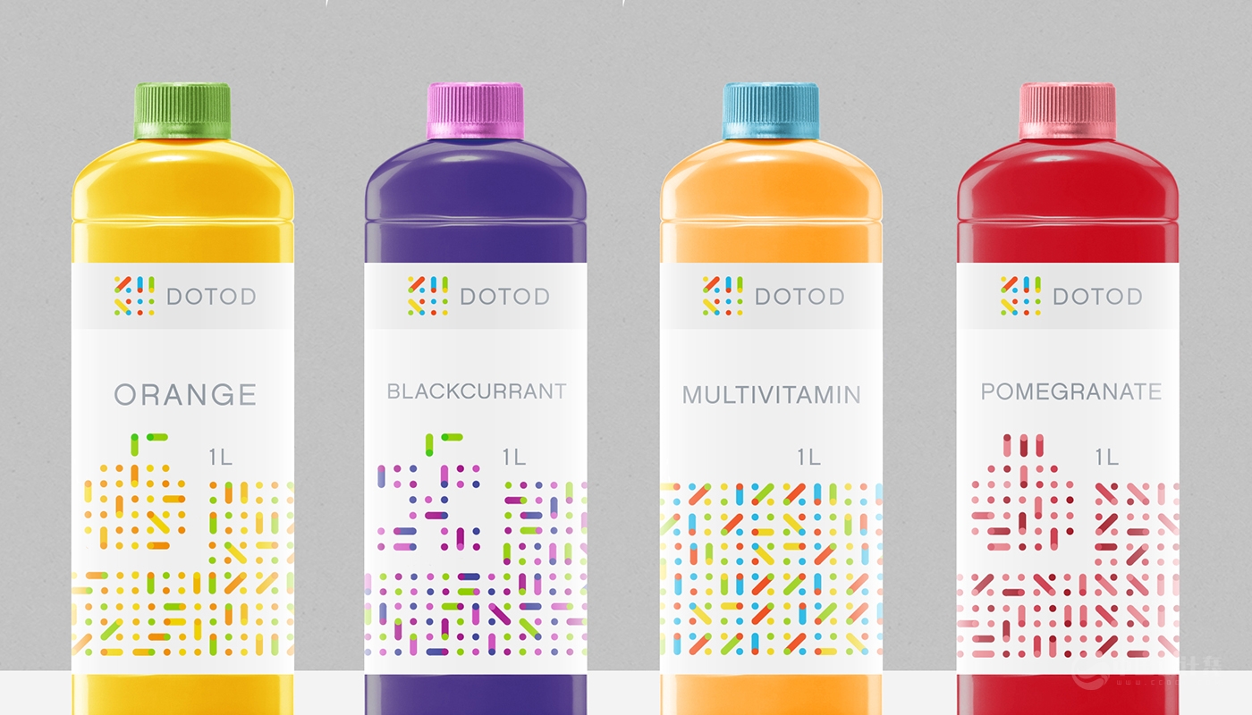 德國DOTOD飲料品牌形象設計