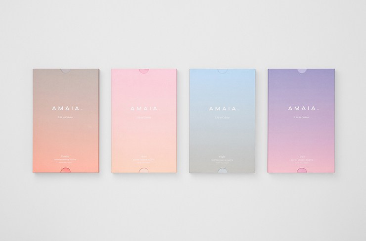 Amaia美妝品牌形象VI設計
