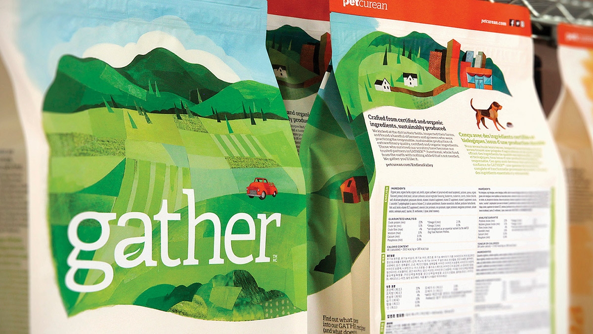 寵物食品也講究大自然，包裝設(shè)計怎敢馬虎！（寵物生活大爆炸）