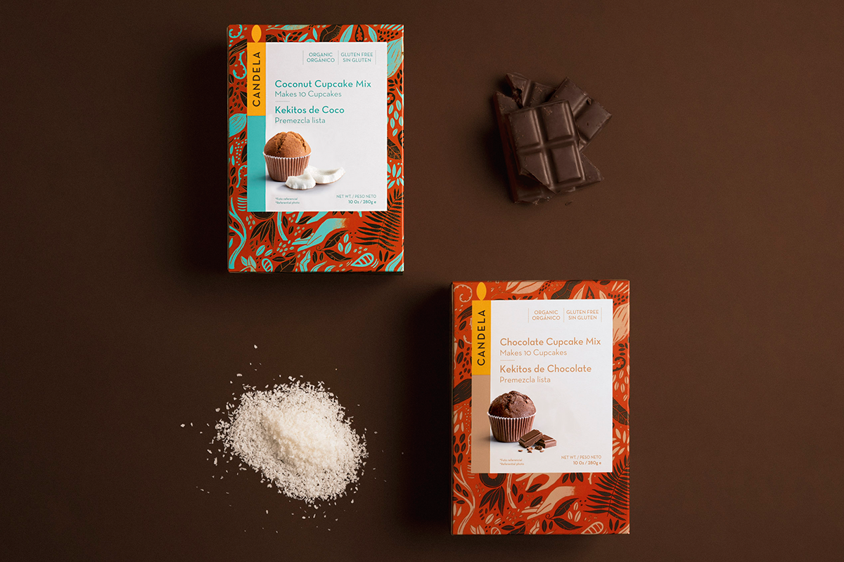 以燭光為靈感的休閑食品巧克力包裝設計