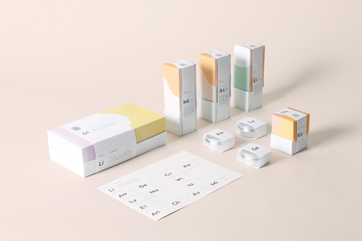 植物順勢療法，全新護(hù)理醫(yī)藥包裝設(shè)計(jì)