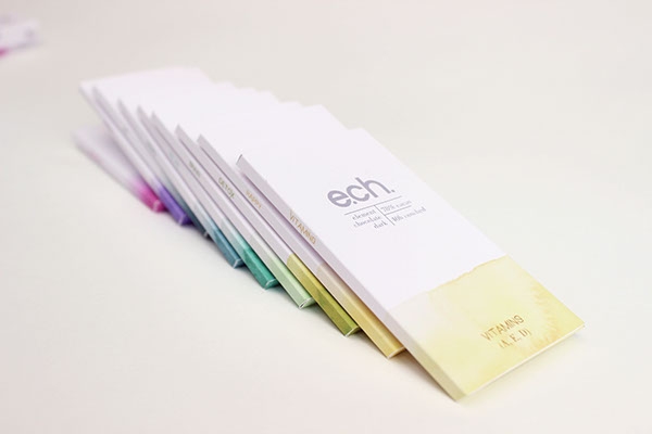 彩色之光， 生態(tài)手工巧克力食品包裝設(shè)計工程。