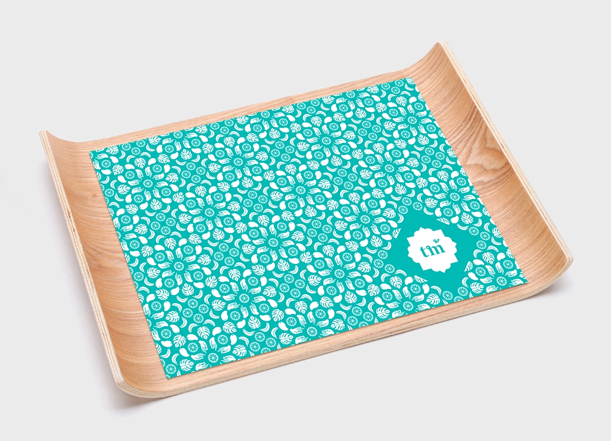 泰國快餐店的品牌設(shè)計(jì)，標(biāo)志設(shè)計(jì)和包裝設(shè)計(jì)