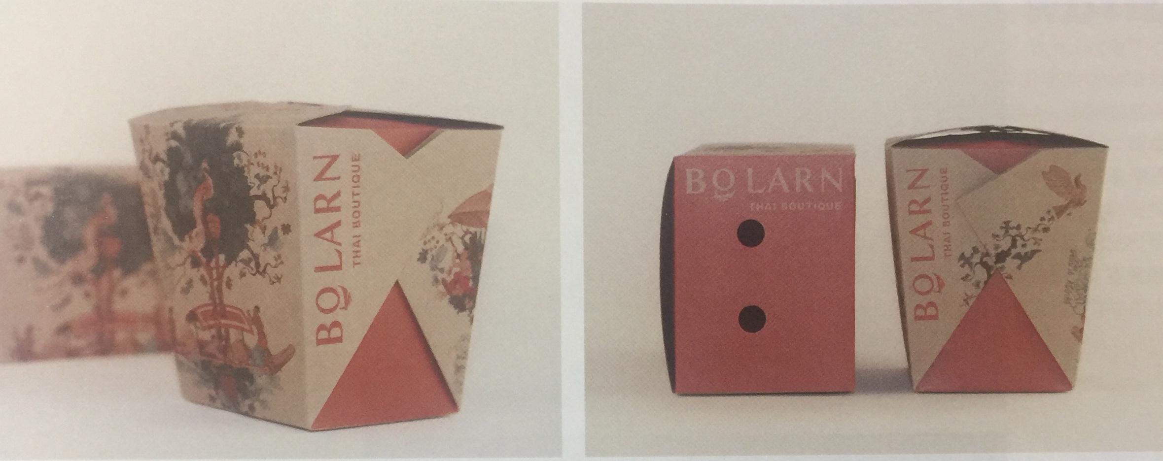 體現(xiàn)歷史、傳承工藝的泰式餐飲外賣包裝設計