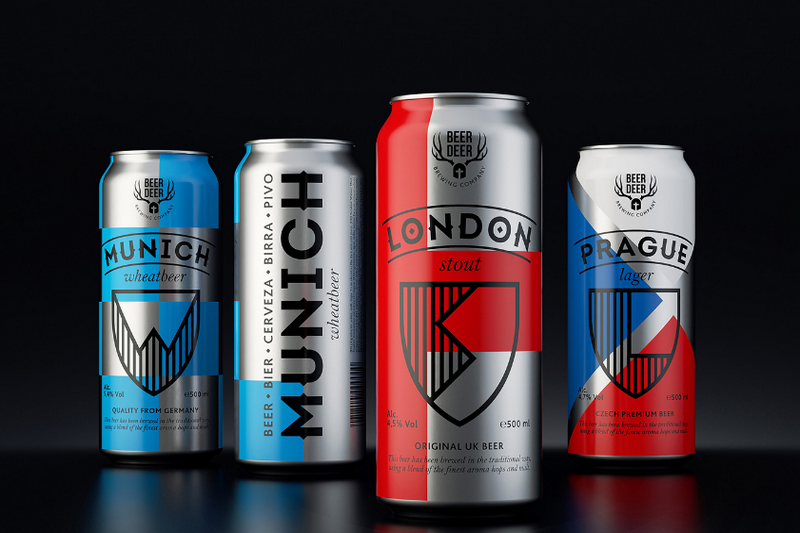 創意啤酒包裝設計-罐裝與瓶裝啤酒的包裝設計PK
