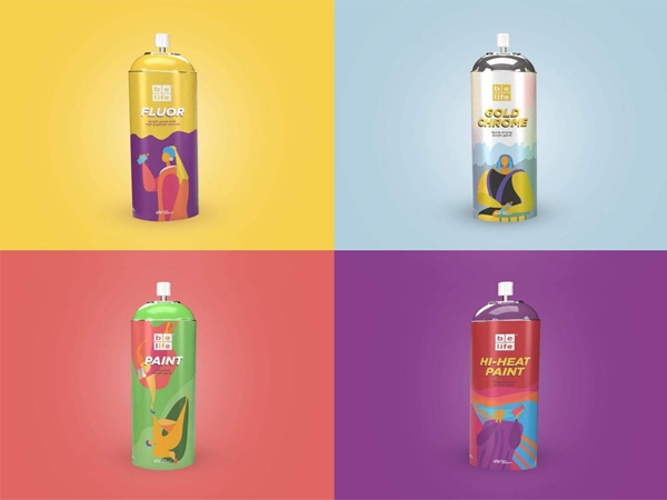 解鎖你的藝術(shù)天分，人人都是藝術(shù)家！｜BeLife噴漆包裝設(shè)計(jì)